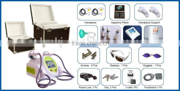 2017 New Design Multifunction Beauty Equipment Elight IPL RF SHR Hair/ Wrinkle Removal Skin Rejuvenation
