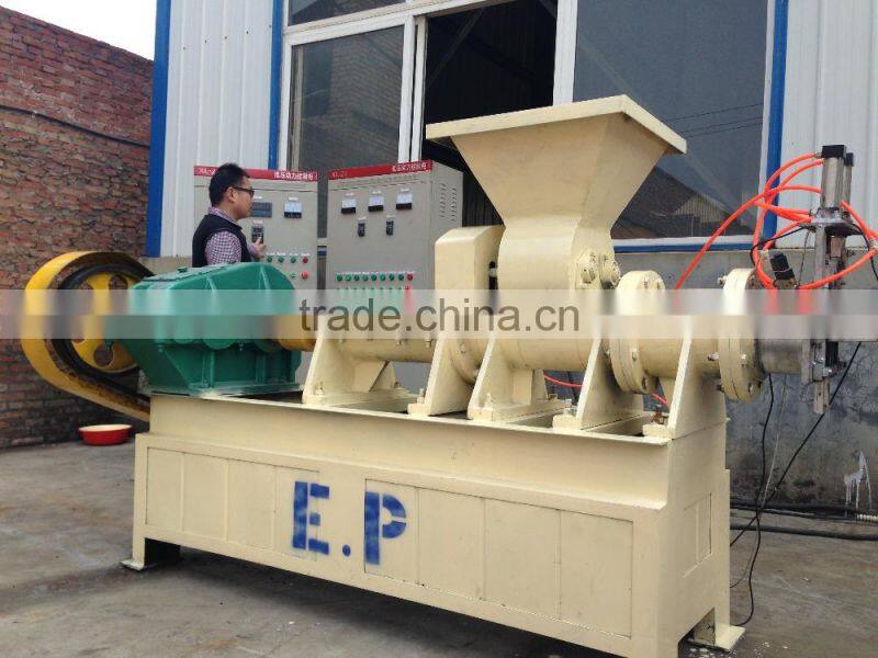 Factory price hexagonal shape charcoal briquette making machine