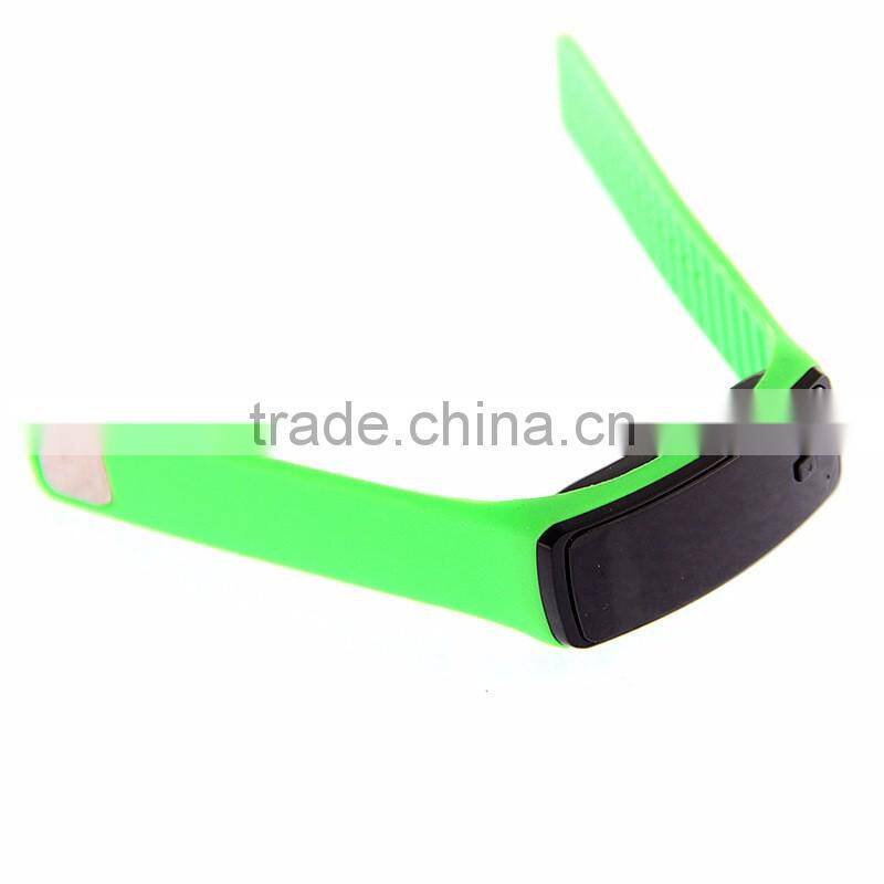 Customized Logo Creative Fashion Gift Watch Sunglasses wristbands Silicone Rubber Jelly LED Watch Factory for Students