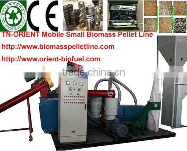 New design small pelletizer for small scale production and home use