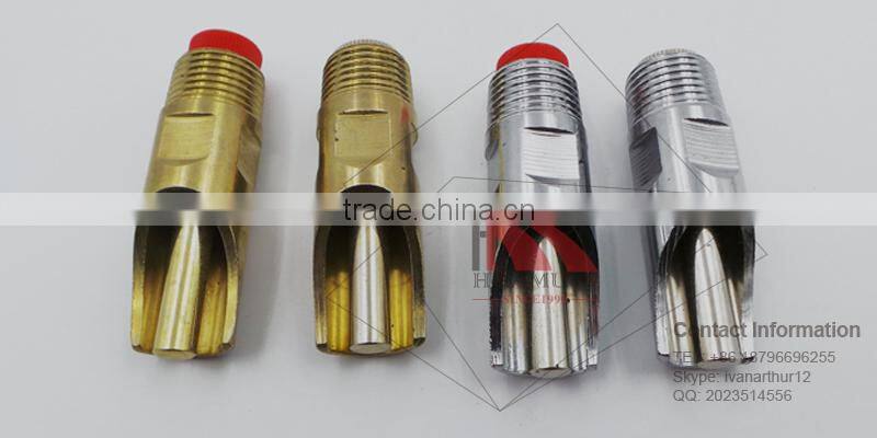 animal water nipple for pig in gold 64*22 mm