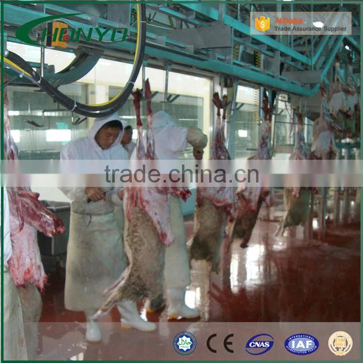 Sheep goat viscera removing transportation line for slaughterhouse plant