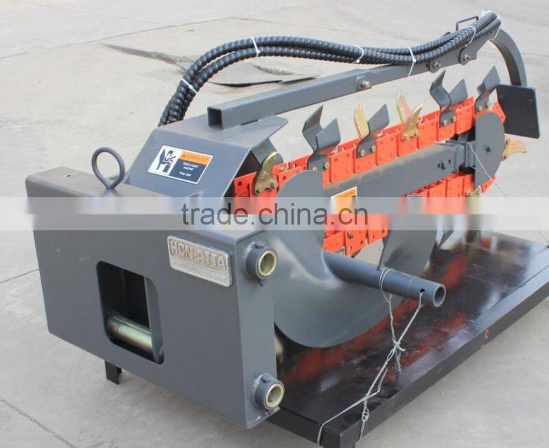 High quality and high efficiency for ditcher trencher in 2017