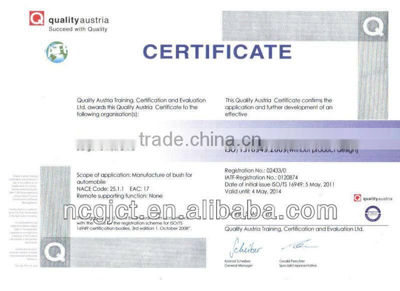 Stainless Steel Sleeve Bushing For Auto Parts