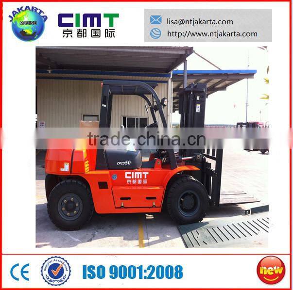 2015 hot 5 ton automatic counterbalance diesel forklift for sale