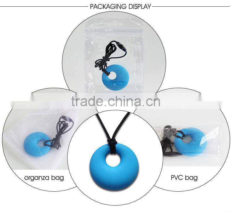 Silicone Chewable rubber pendants