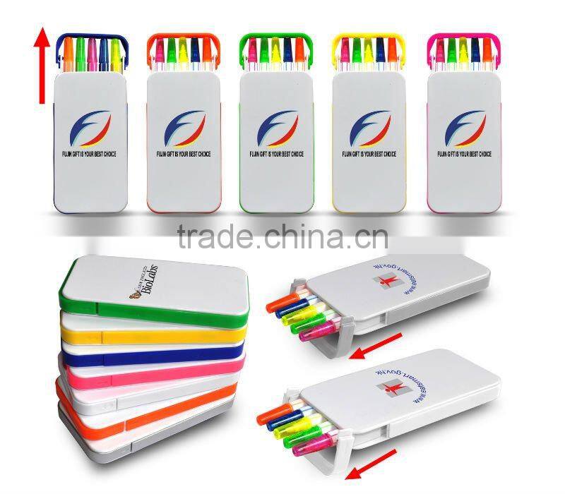 New Color Daisy flower digital highlighter/ highlighter pen set gift