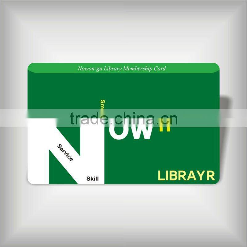 13.56MHZ PVC plastic RFID card