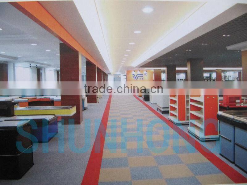 cash/bill register table with display shelf attached