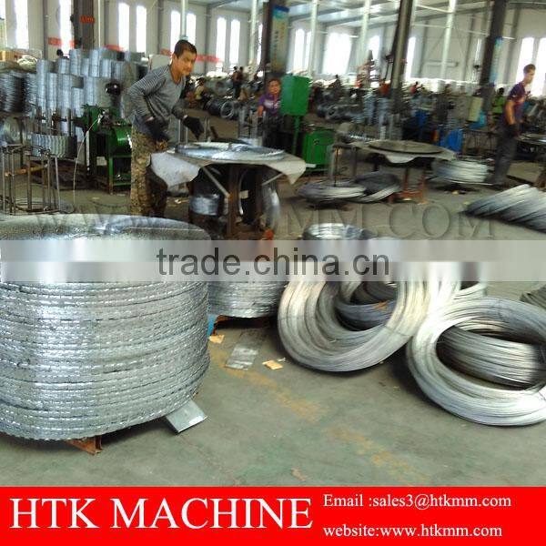 High Speed razor wire making machine / razor barbed wire machine / concertina razor wire machine