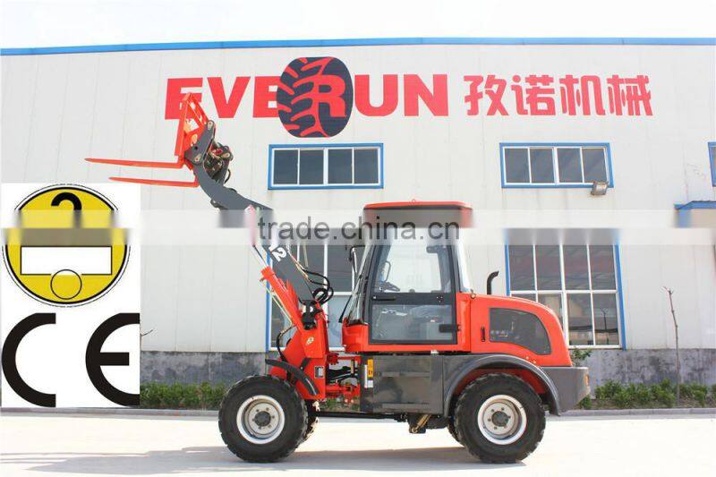 Everun 2017 New CE Approved ER12 Mini wheel Loader for sale