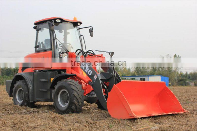 EVERUN 2.0ton Loading Machine ER20 CE Farm Tools Front Wheel Loader with Spare Parts for Sale Germany