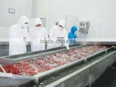Lobster cooking production line
