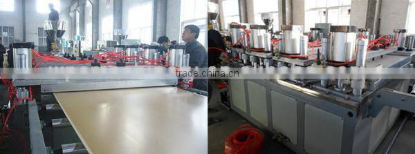 Professional factory of WPC foam board production line