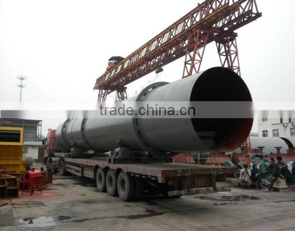Mineral waste rotary dryer