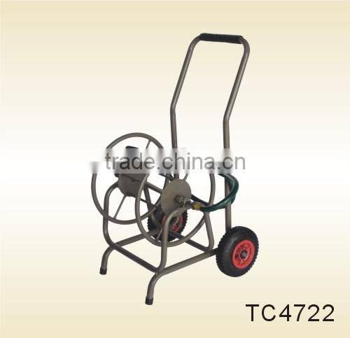 Garden hose reel cart