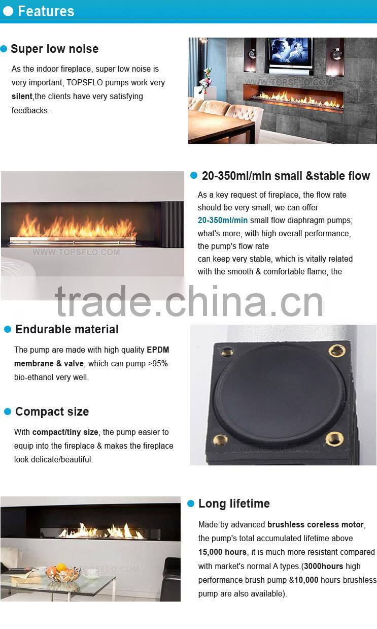 High Performance DC Diaphragm low flow ozone generator pump for vacuum or water