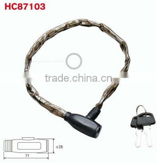 stainless steel chain link lock