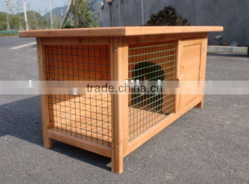 Two floor Wooden Rabbit Hutch