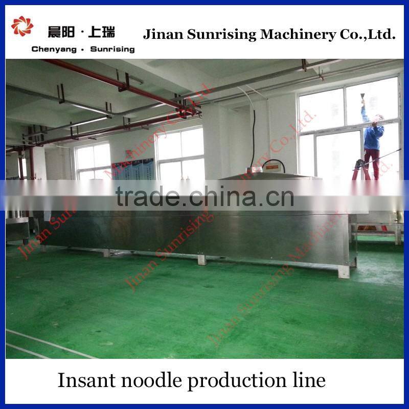 automatic fried instant noodle line with capacity 11000 pcs per shift