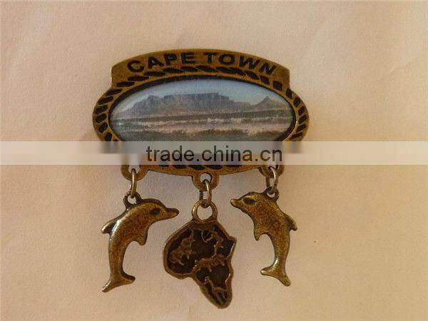 Resin Dubai fridge magnets for souvenir decor