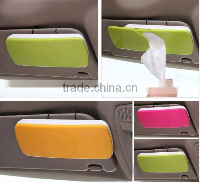 X565 Creative Auto Accessory Paper Napkin Holder Clip Car Sun Visor Tissue Box