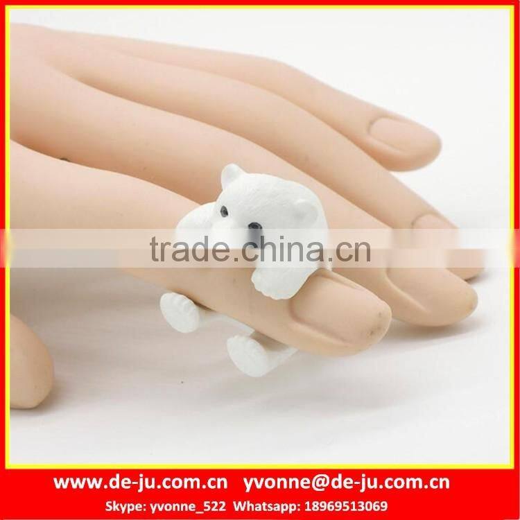 Red Hair Horse Girls Finger Rings