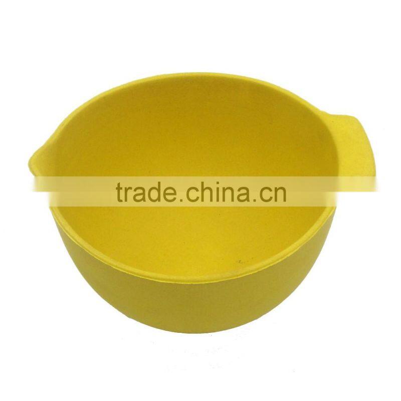 bio bamboo fibre eco salad bowl