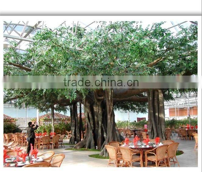 Artificial indoor banyan tree