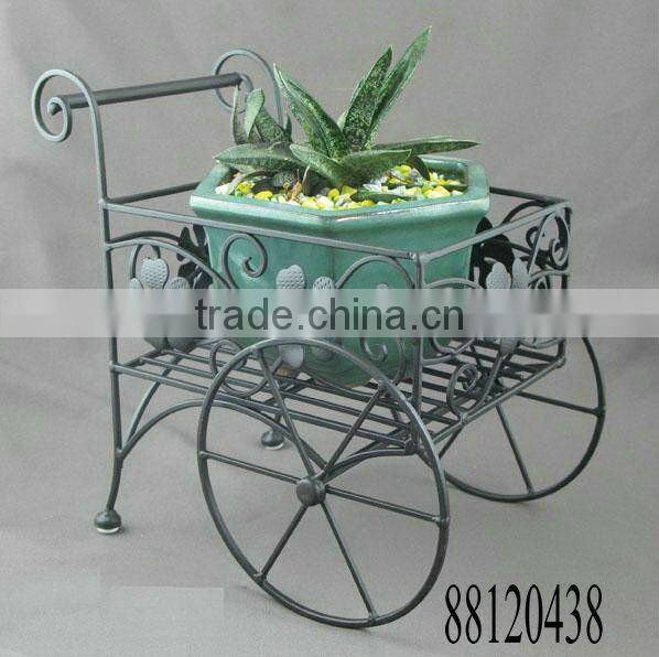 Iron Wheelbarrow Plant holder