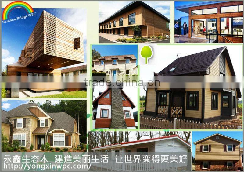 Rainbow wpc Manufacturer good price wood plastic composite floor joist