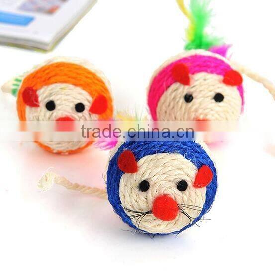 wholesale cat toys bulk cat toys squeaky cat toy mouse with feather