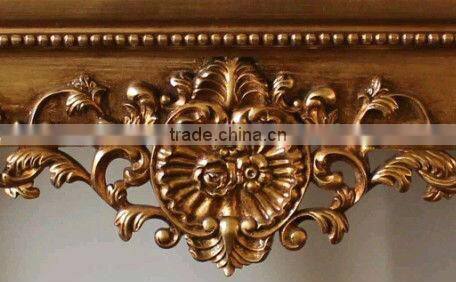 Luxurious Large size console table with black marble