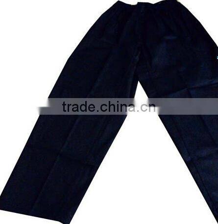 OEM logo famous good reputation factory supply high quality Black taekwondo uniform, taekwondo master uniform