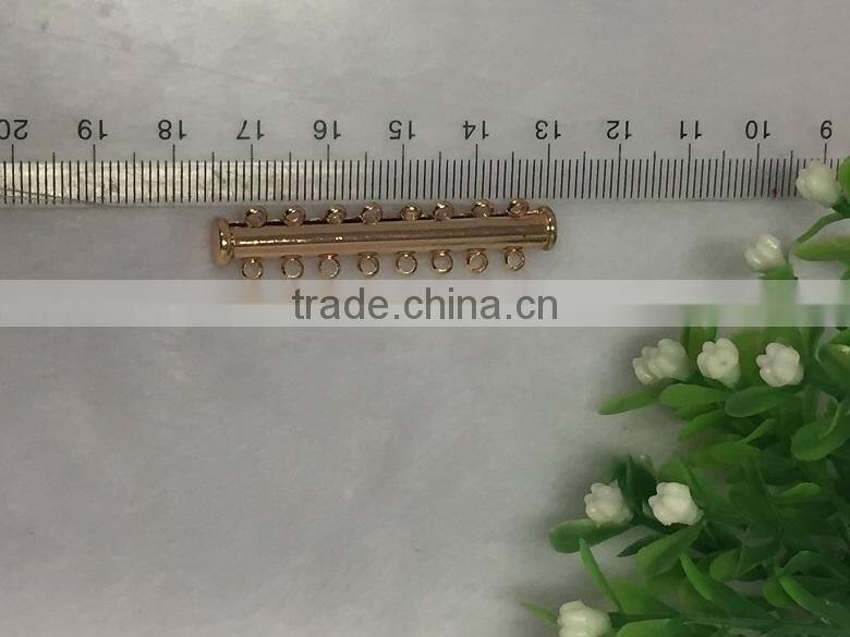 8 rows 45 mm alloy jewellery findings wholesale for necklace