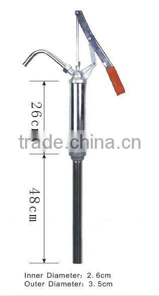 Hand operated pump siphon pump