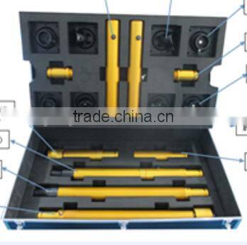 Pneumatic support tool set