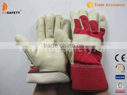 DDSAFETY Cheap Wholesale Leather Golf Glove Safety Glove