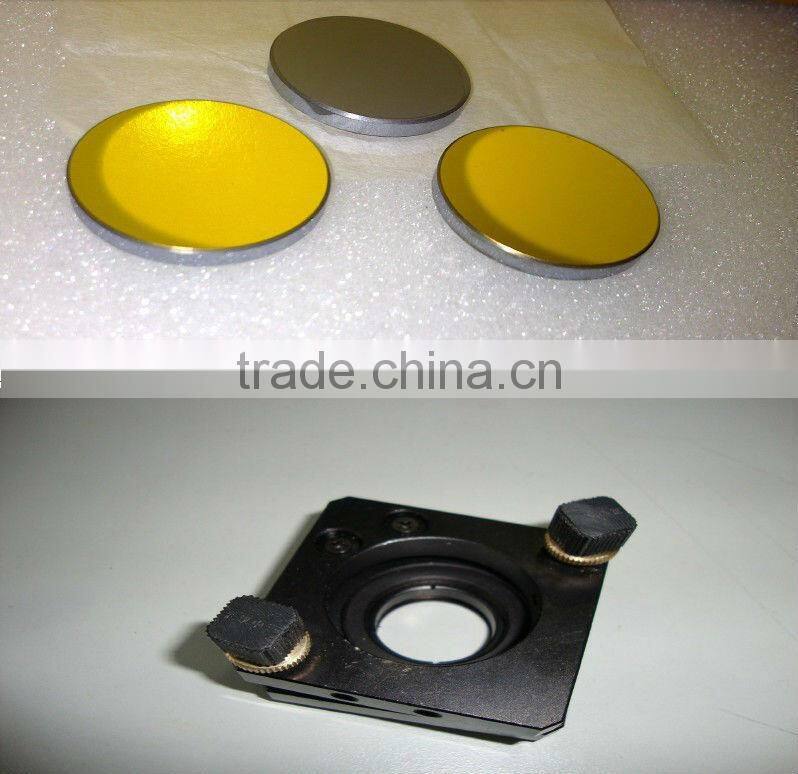 silicon co2 laser reflect mirror 25mm with laser mirror mount