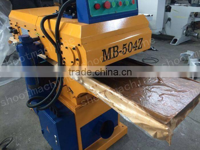 Automatic feeding double axle woodwork planing machine MB-504Z with Planing thickness 10-200mm and Max.planing width 400mm