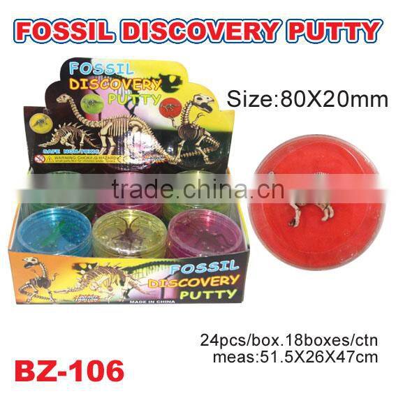 Bone Shaped Dinosaur Fossil Putty