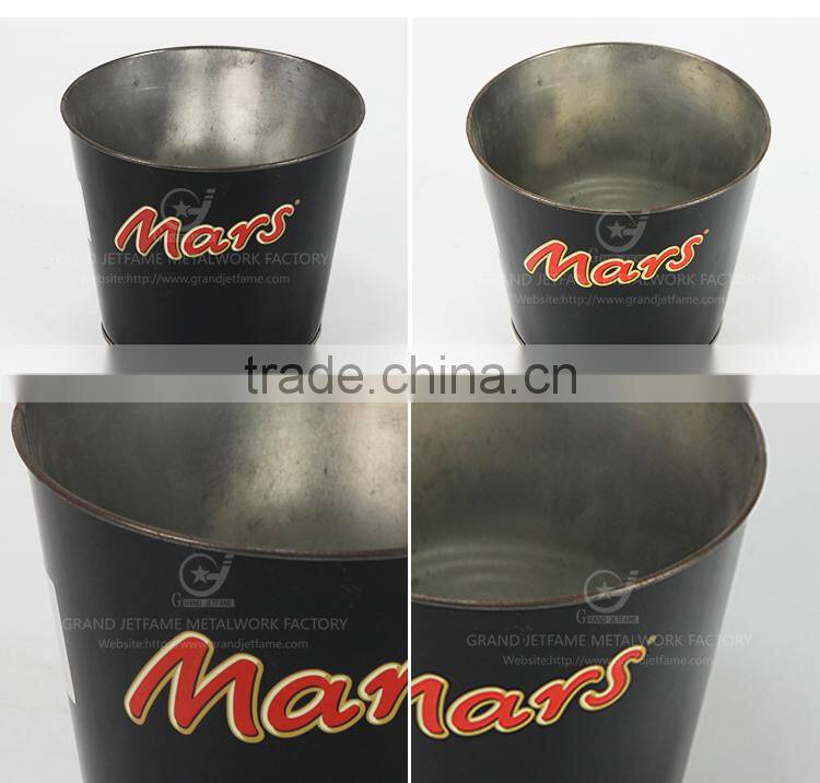 discount outdoor planters metal containers for plants hydroponic flower pot