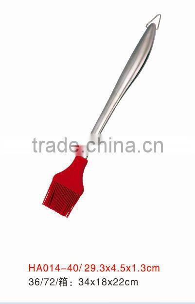 Long handle silicone baking and pastry brush