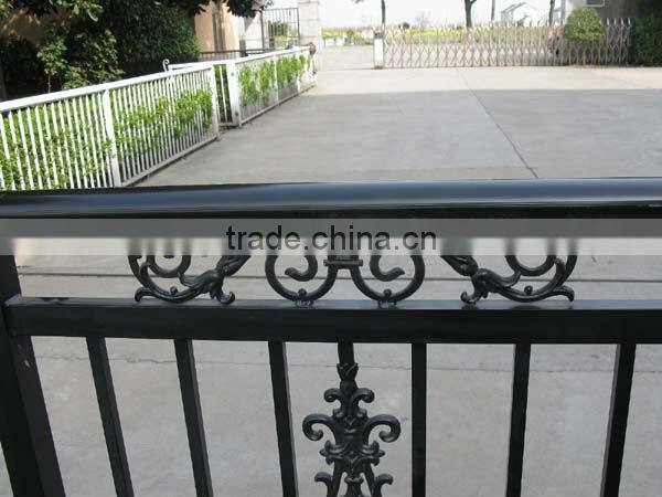 Aluminun Black Decorative Garden Fence,Aluminum Garden Railing