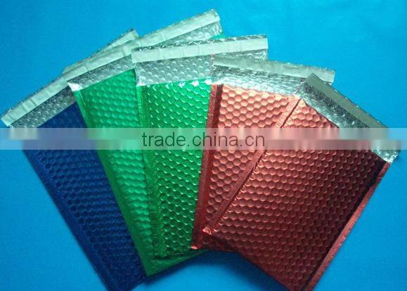 Aluminum membrane envelope bag; Colour aluminium PE bubble envelope bag; Pearl film bag