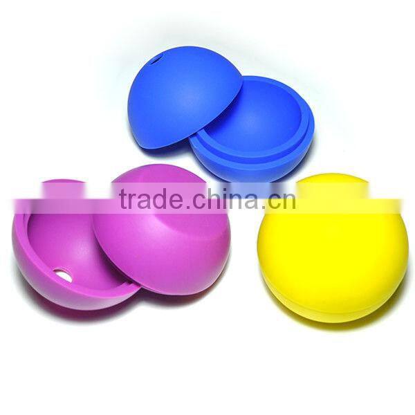 Sphere shaped Lolly Ice Cube Silicone Ice Ball Tray