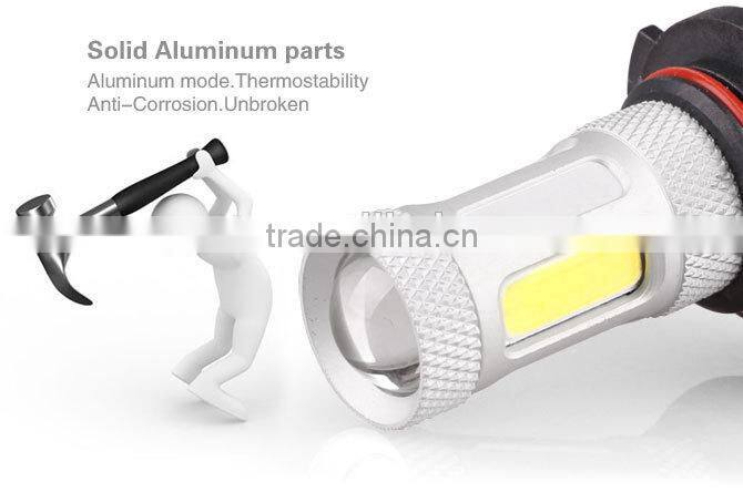 Automotive LED Fog Lamp 360degree 25W 580LM Alumina auto 9006 LED Fog Light