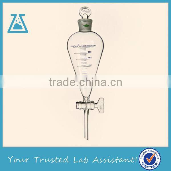 Separating Funnel With Glass Stopcock