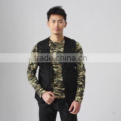 ZX Promotion Jackets men sleeveless clothing Nikon uniform vest