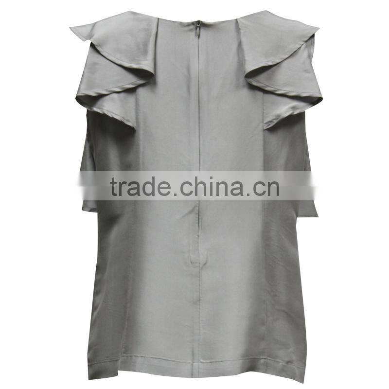 OEM/ODM manufacturer new designs summer fashion ladies formal blouse and pants